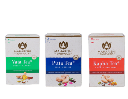 Maharishi AyurVeda Dosha 3 Pack Bundle (Vata, Pitta & Kapha)