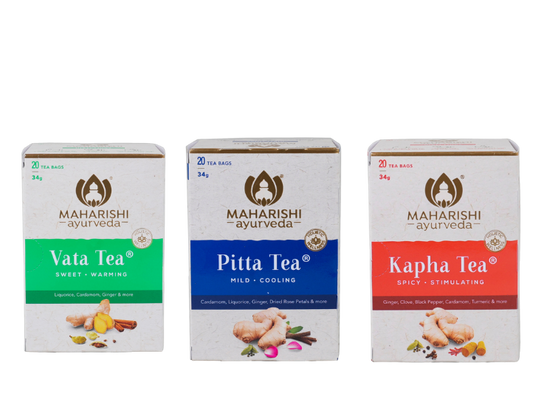 Maharishi AyurVeda Dosha 3 Pack Bundle (Vata, Pitta & Kapha)