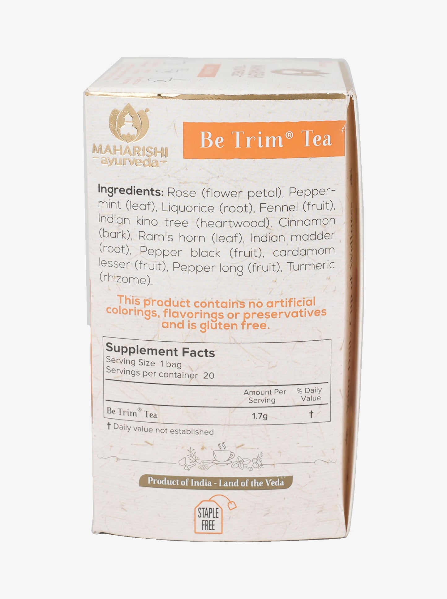 Maharishi AyurVeda Be Trim® Tea 20 bags