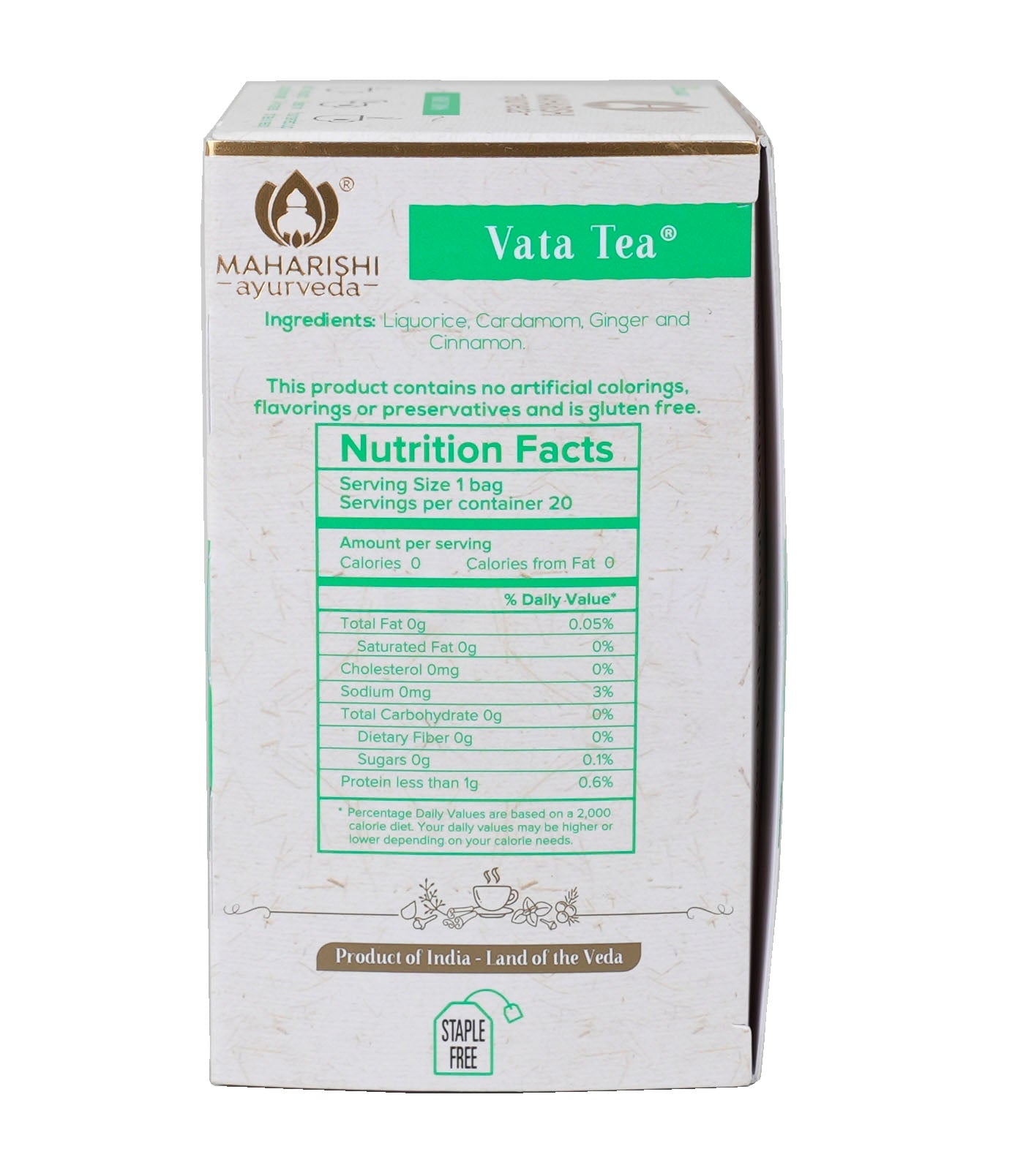 Maharishi AyurVeda Vata Tea® 20 bags